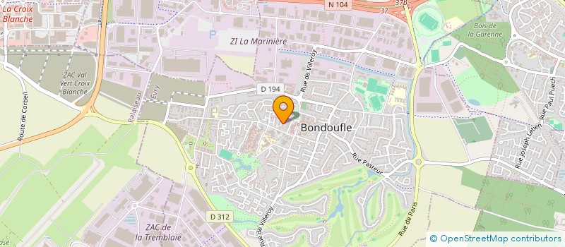 localisation de l'entreprise LA CABANE DE LUDO  RIS-ORANGIS