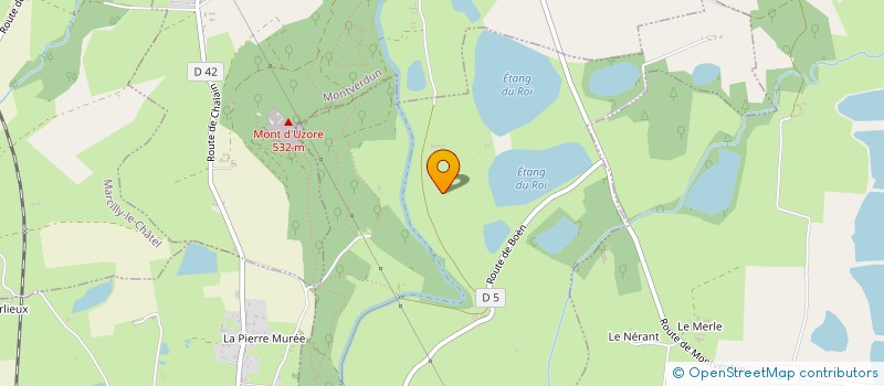 localisation de l'entreprise LA CABANE DE MERIBEL  SAINT-PAUL-D UZORE