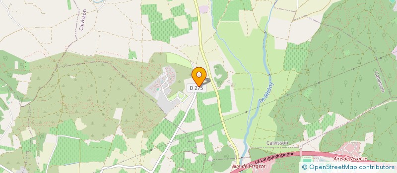 localisation de l'entreprise LA CABANE DE TAO à CALVISSON
