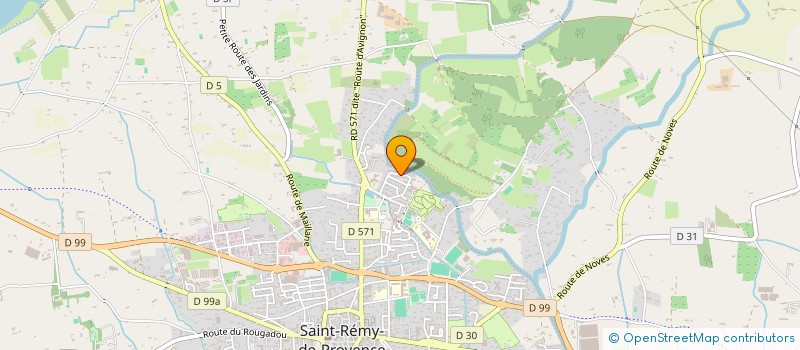 localisation de l'entreprise LA CABANE DES FILLES à SAINT-REMY-DE-PROVENCE