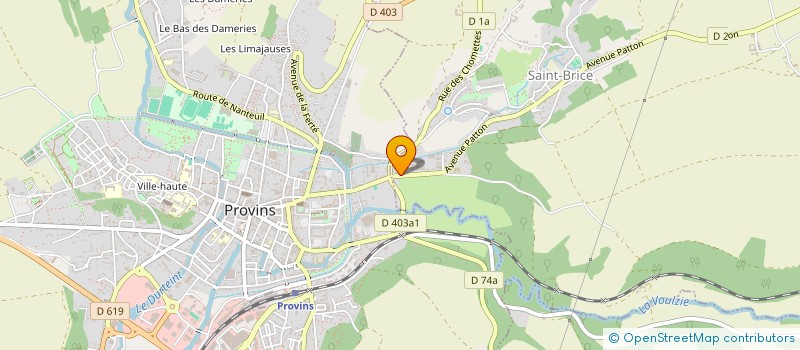 localisation de l'entreprise LA CABANE DES P'TITES FRIMOUSSES  SAINT-BRICE