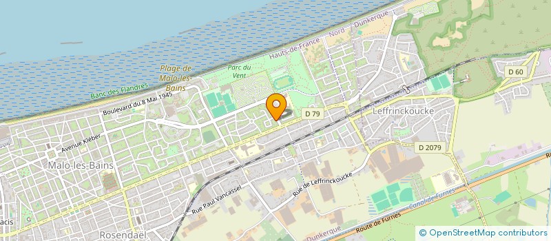 localisation de l'entreprise LA CABANE DES POTOS à DUNKERQUE