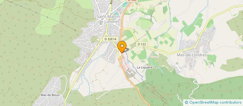 localisation de l'entreprise LA CABANE PAYSANNE à SAINT-MARTIN-DE-LONDRES