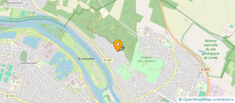 localisation de l'entreprise LA CABANE SAINT SAUVEUR  LIMAY