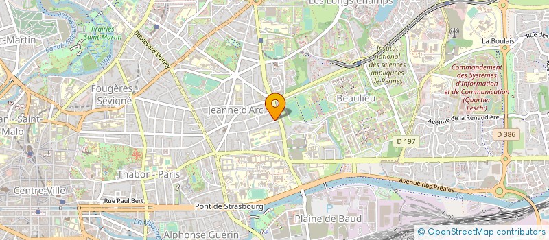 localisation de l'entreprise LA CABANERIE  ACIGNE