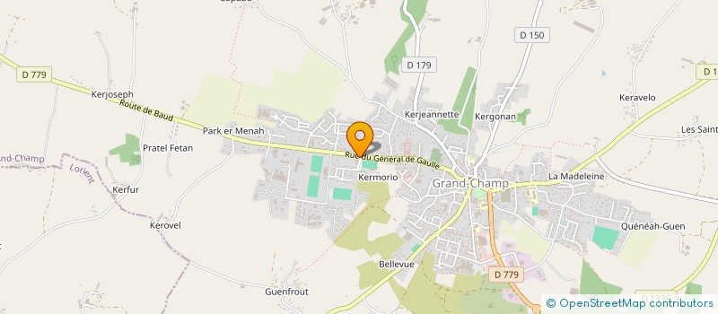 localisation de l'entreprise LA CABOSSE CREATIVE à GRAND-CHAMP