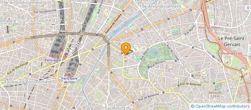 localisation de l'entreprise LA CABOTERIE  PARIS