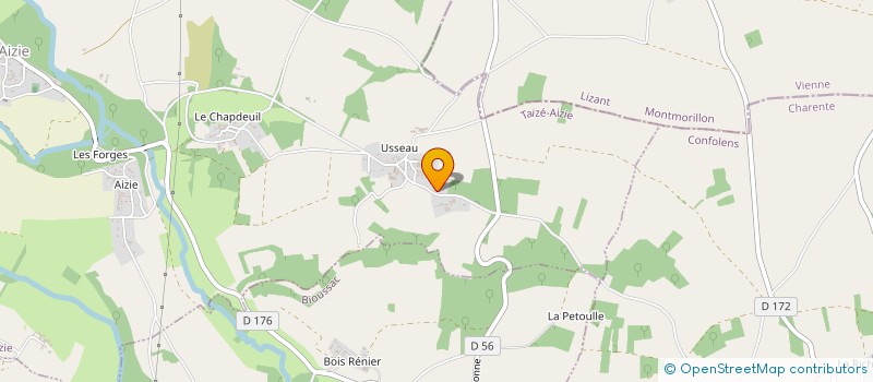 localisation de l'entreprise LA CACHETTE A CHAT à CONDAC
