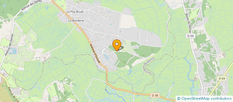 localisation de l'entreprise LA CACHETTE D'OONA à SAINT-JEAN-DE-MONTS