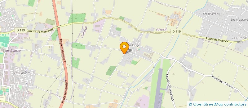 localisation de l'entreprise LA CACHETTE DE L'ECUREUIL à CHABEUIL