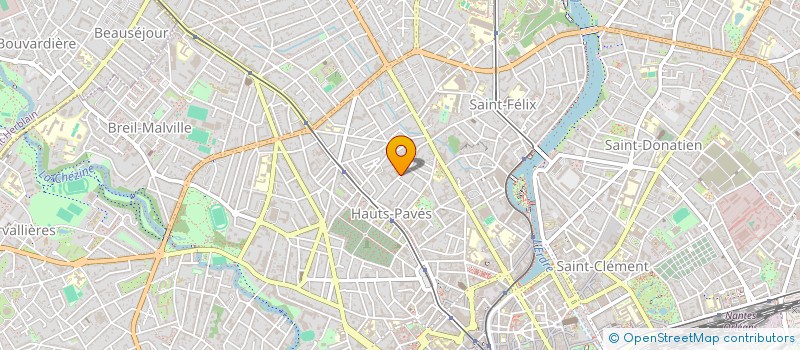 localisation de l'entreprise LA CACHRIADE à NANTES