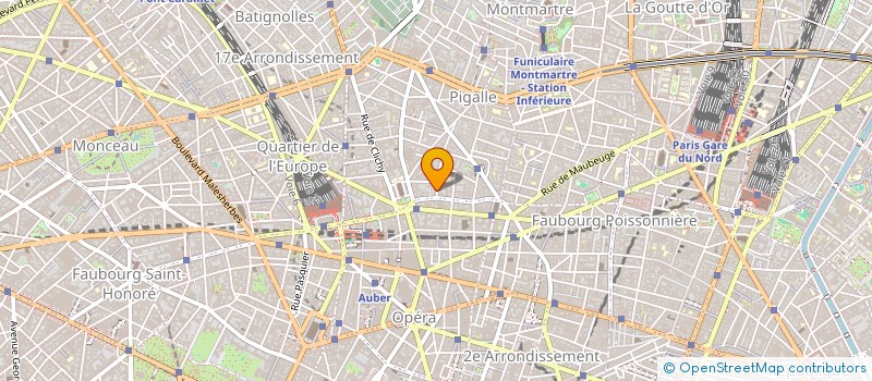 localisation de l'entreprise LA CADETTE à PARIS
