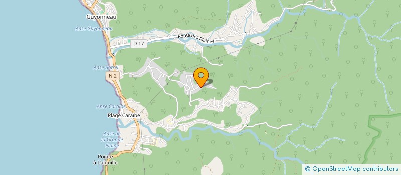 localisation de l'entreprise LA CAFEIERE BEAUSEJOUR  POINTE-NOIRE