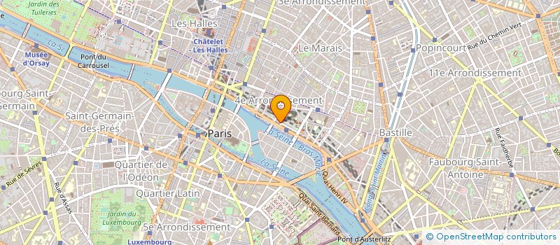 localisation de l'entreprise LA CAFEOTHEQUE SAS à PARIS