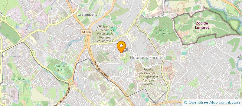 localisation de l'entreprise LA CAFET à MONTPELLIER