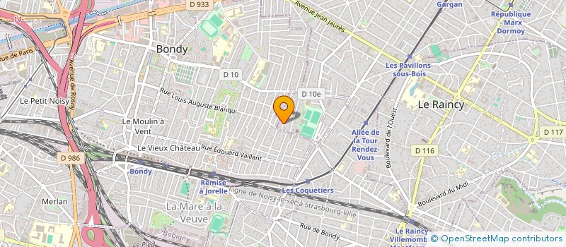 localisation de l'entreprise LA CAFET à LES PAVILLONS-SOUS-BOIS