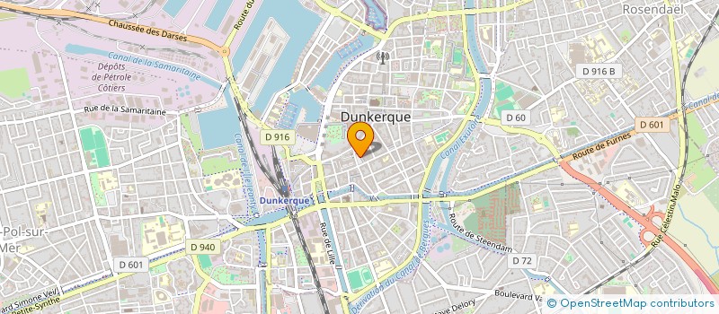 localisation de l'entreprise LA CAFET' DU COIN à DUNKERQUE