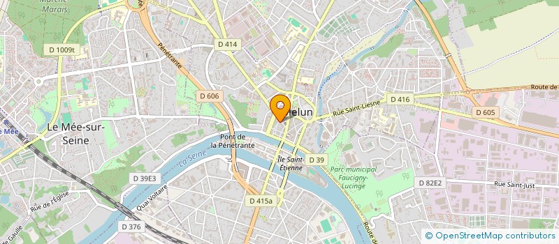 localisation de l'entreprise LA CAGE A PULL à MELUN