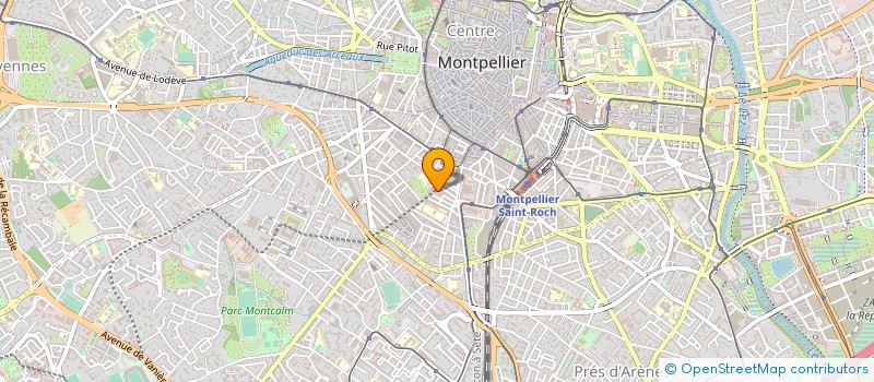 localisation de l'entreprise LA CAGETTE DE MONTPELLIER à MONTPELLIER