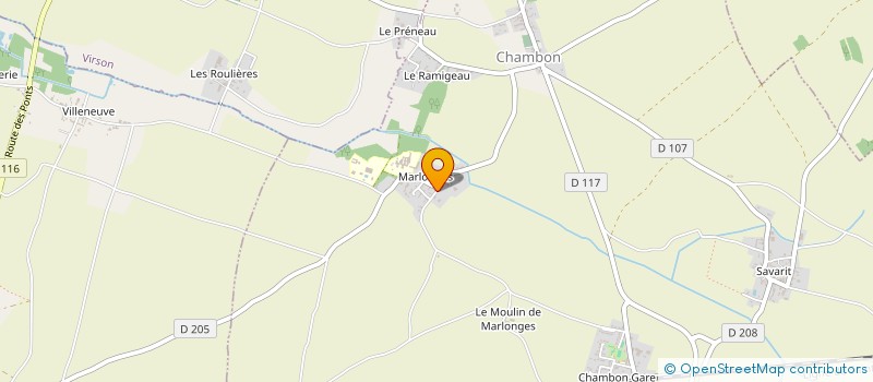 localisation de l'entreprise LA CAGOUILLE D ARGILE à CHAMBON