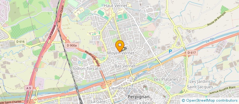 localisation de l'entreprise LA CAHUTE à PERPIGNAN