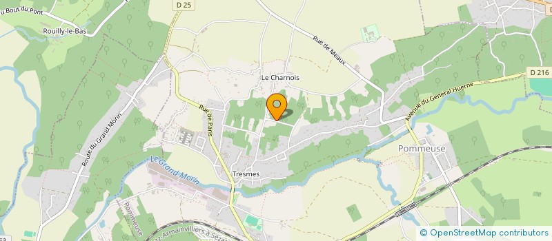 localisation de l'entreprise LA CAILLE  BEAUTHEIL-SAINTS