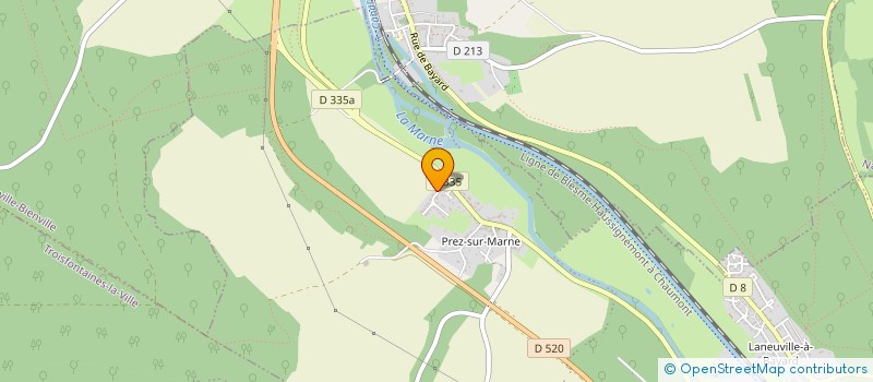 localisation de l'entreprise LA CAILLE DE NARCY à BAYARD-SUR-MARNE
