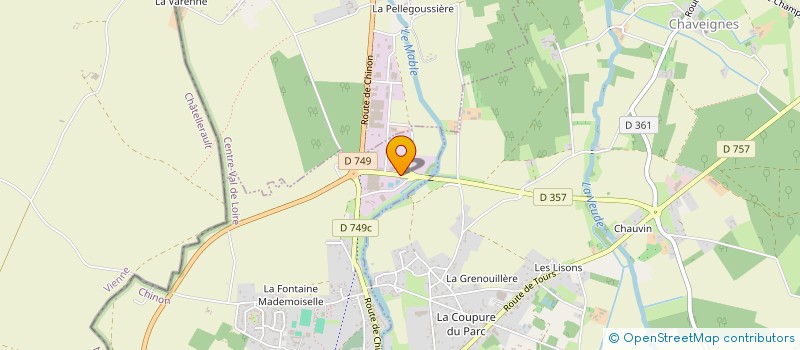 localisation de l'entreprise LA CAILLERIE à AVOINE