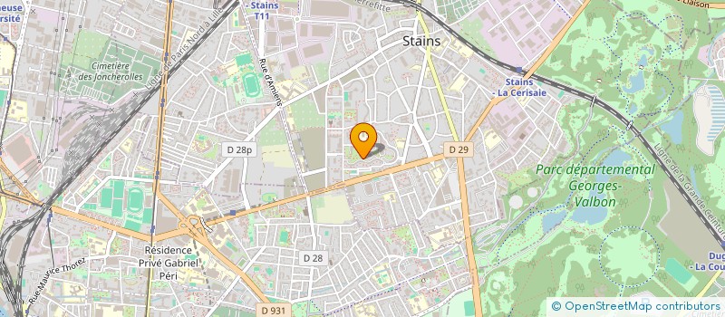 localisation de l'entreprise LA CAISSE DE MADINA à STAINS
