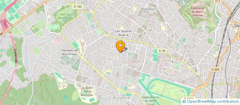 localisation de l'entreprise LA CALA D'AGUGLIA à RUEIL-MALMAISON