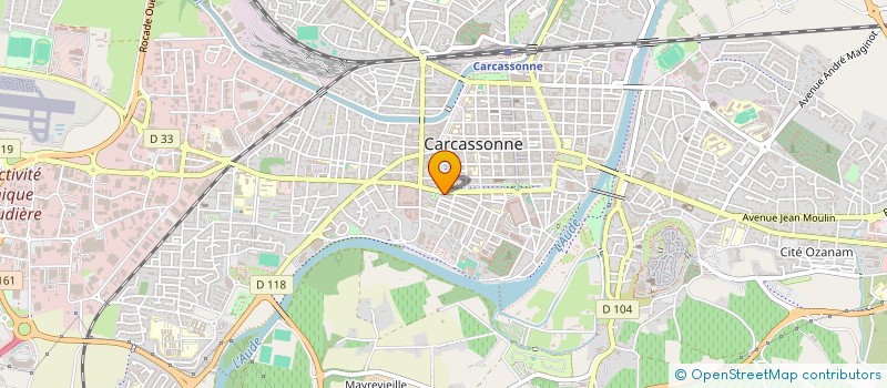 localisation de l'entreprise LA CALABRAISE à CARCASSONNE