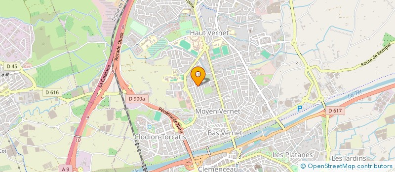localisation de l'entreprise LA CALANQUE à PERPIGNAN
