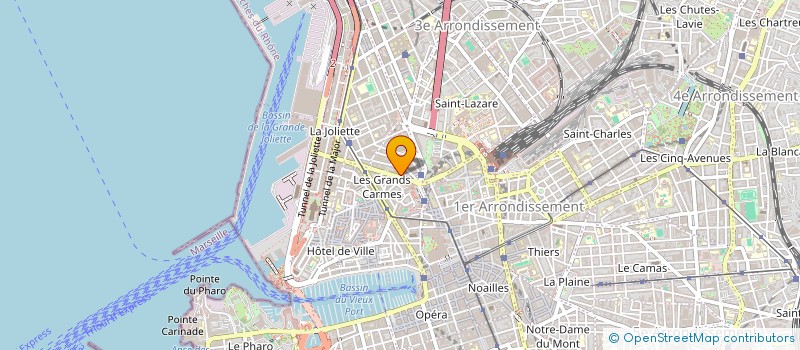 localisation de l'entreprise LA CALANQUE à MARSEILLE