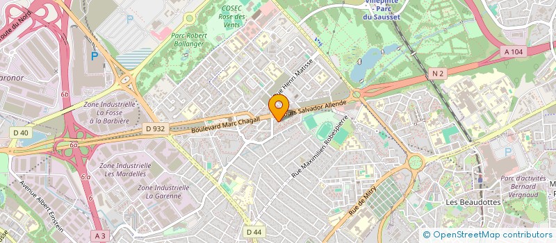 localisation de l'entreprise LA CALEBASSE AULNAYSIENNE à AULNAY-SOUS-BOIS