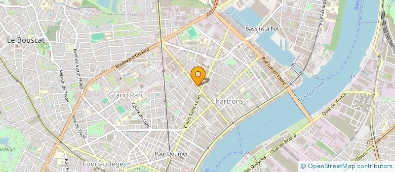 localisation de l'entreprise LA CALECHE  BORDEAUX