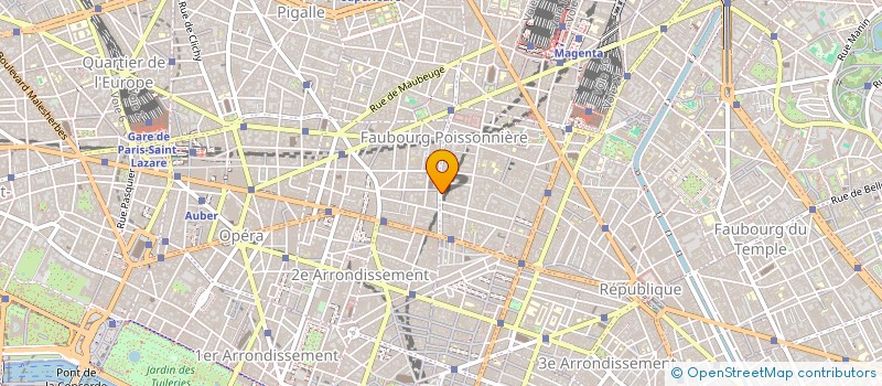 localisation de l'entreprise LA CALECHE VIP  PARIS