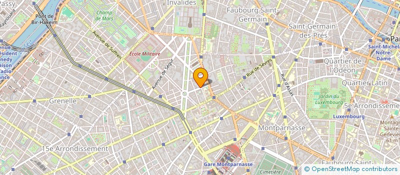 localisation de l'entreprise LA CALEDIONIENNE  PARIS