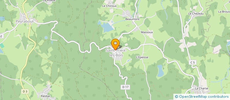 localisation de l'entreprise LA CALEMBREDAINE à AHUN
