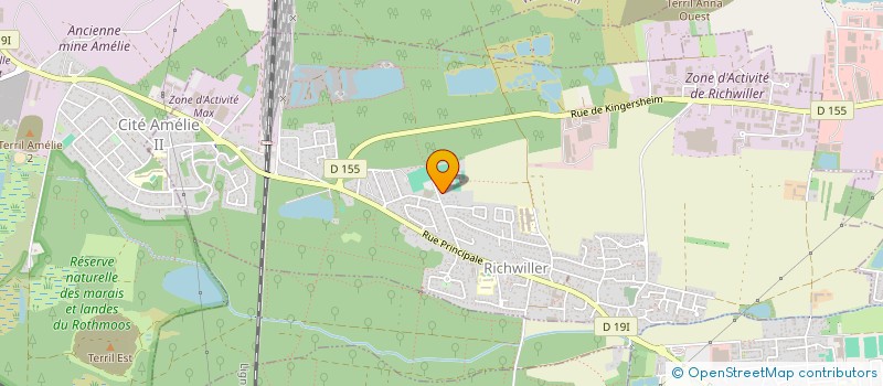 localisation de l'entreprise LA CALIFORNIENNE  RICHWILLER