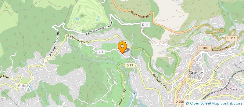 localisation de l'entreprise LA CALMERAIE à GRASSE
