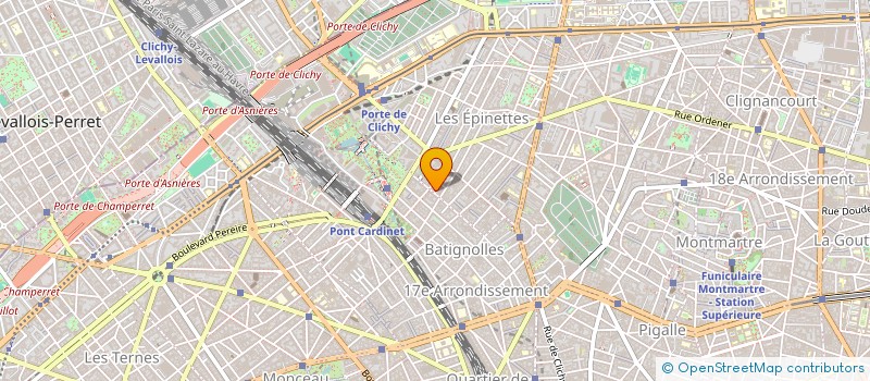 localisation de l'entreprise LA CALYPSO à PARIS