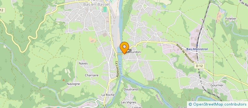 localisation de l'entreprise LA CAMARGUE  BAS-EN-BASSET