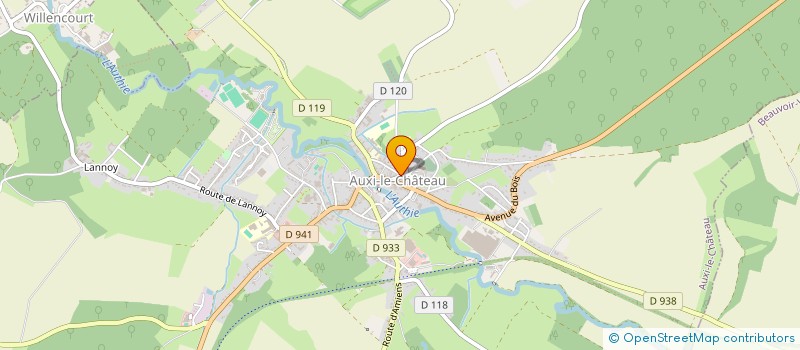 localisation de l'entreprise LA CAMBRINOISE  BEAUVOIR-WAVANS