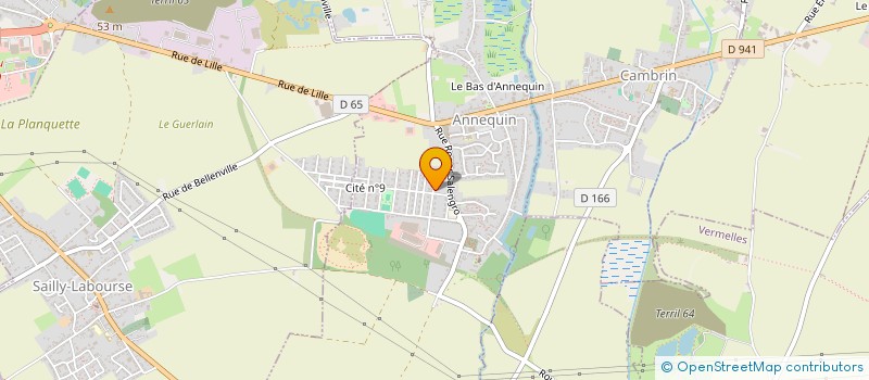 localisation de l'entreprise LA CAMBRINOISE  ANNEQUIN