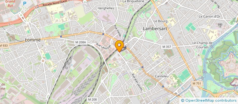 localisation de l'entreprise LA CAMBUSE à LILLE