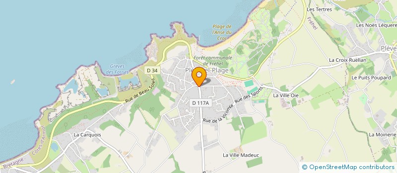 localisation de l'entreprise LA CAMBUSE  FREHEL