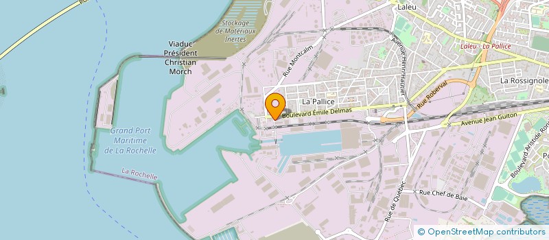 localisation de l'entreprise LA CAMBUSE DU SEUDRE  LA ROCHELLE