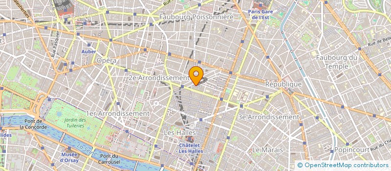 localisation de l'entreprise LA CAMPAGNE  PARIS