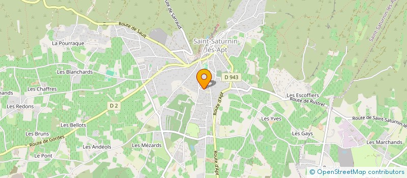 localisation de l'entreprise LA CAMPAGNE DE SAINT JEAN à SAINT-SATURNIN-LES-APT