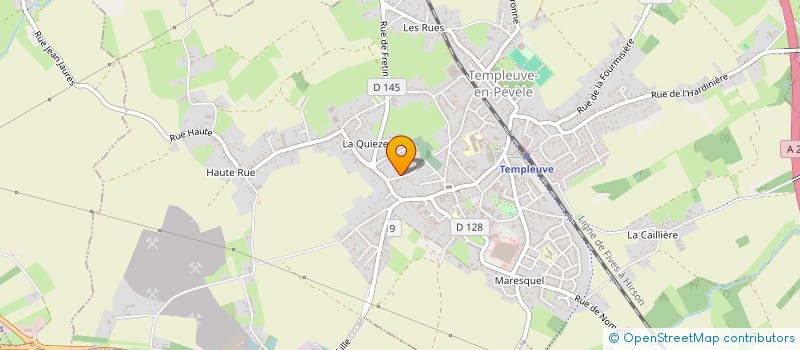 localisation de l'entreprise LA CAMPAGNETTE  TEMPLEUVE-EN-PEVELE